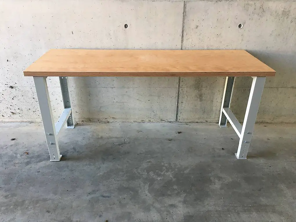 Lista Werkbank 200x70x4 Multiplexplatte Höhenverstellbar