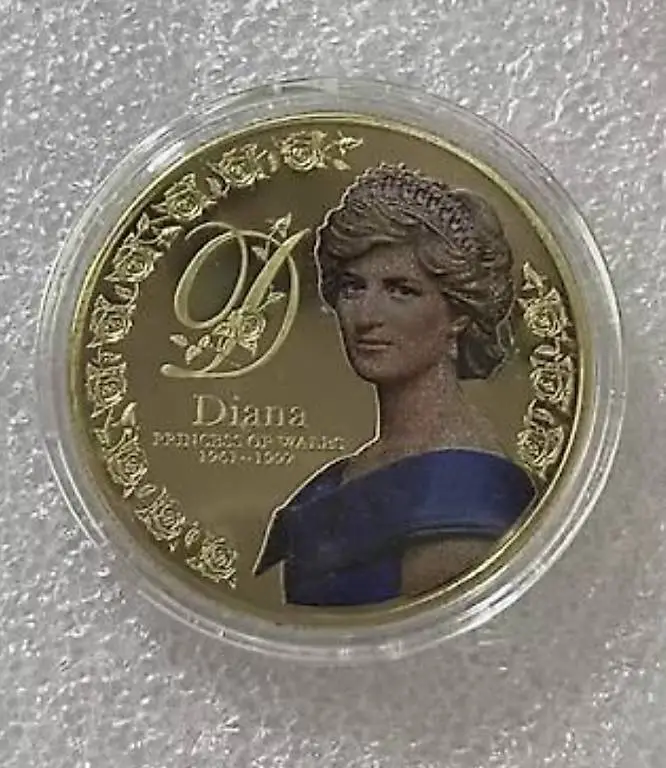 Münze Prinzessin Diana