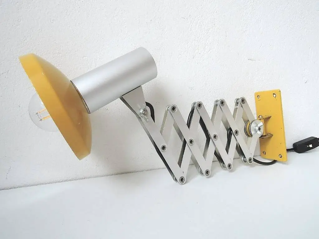 Scherenlampe / Wandlampe Original 70er