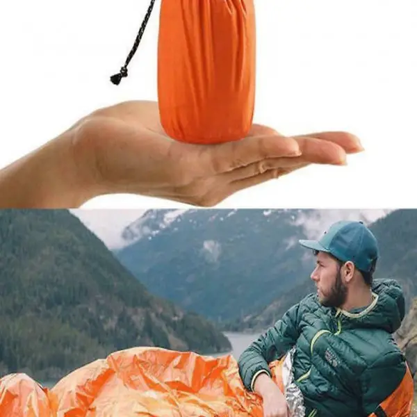  Outdoor Survival Schlafsack Notfall Thermische Warm Halten