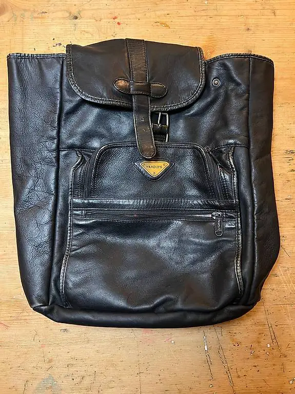 Vintage Harold"s Lederrucksack