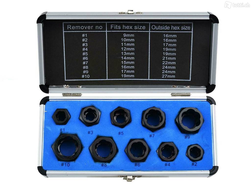  Schraubenausdreher 10 Stk.