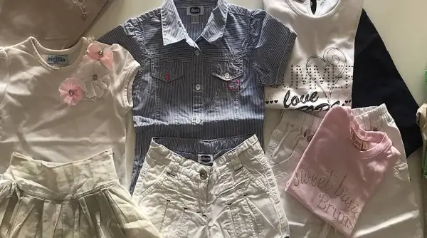 ABBIGLIAMENTO ESTIVO BIMBA 4 ANNI