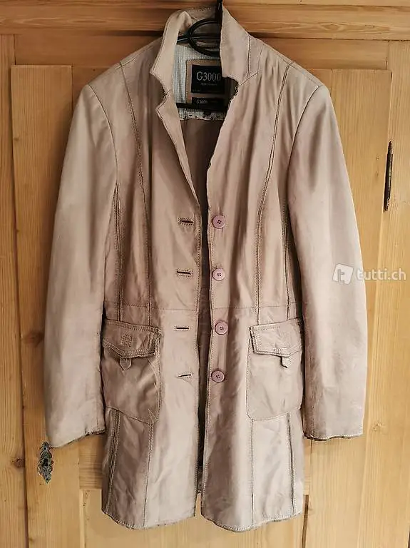 Ledermantel, Grösse 36