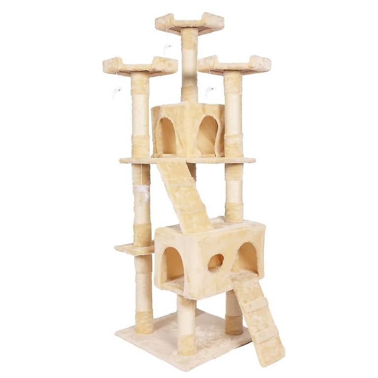 Katzenbaum MAX 182 cm beige