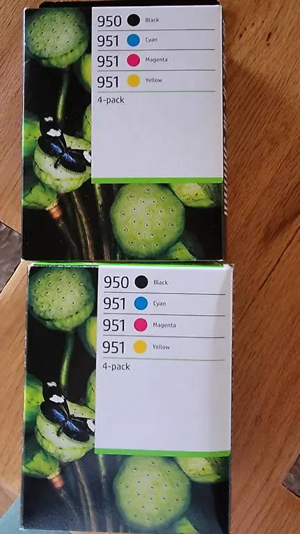 2 Sets HP Tonerpatronen 950