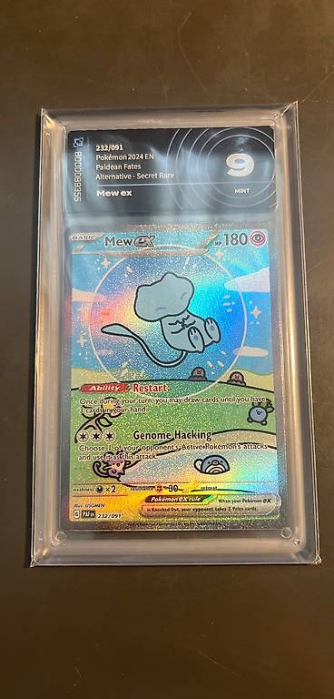 Carta Pokémon gradata 9