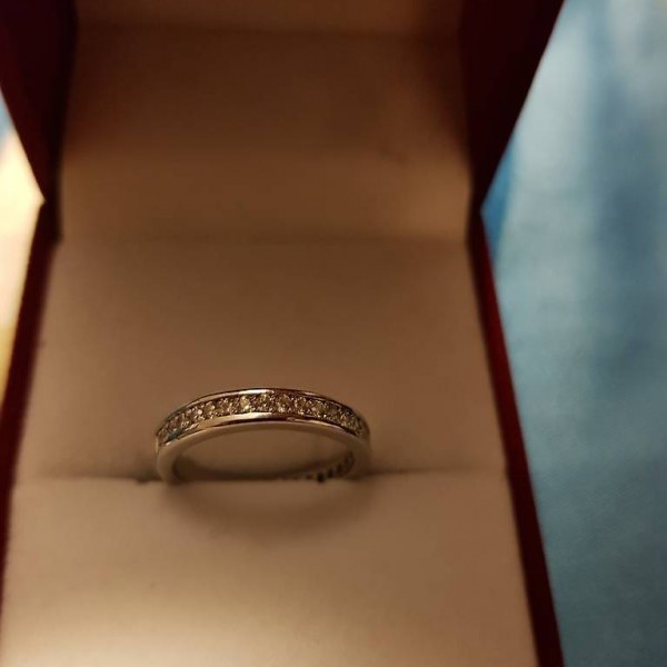 Ring Weissgold 14 Karat