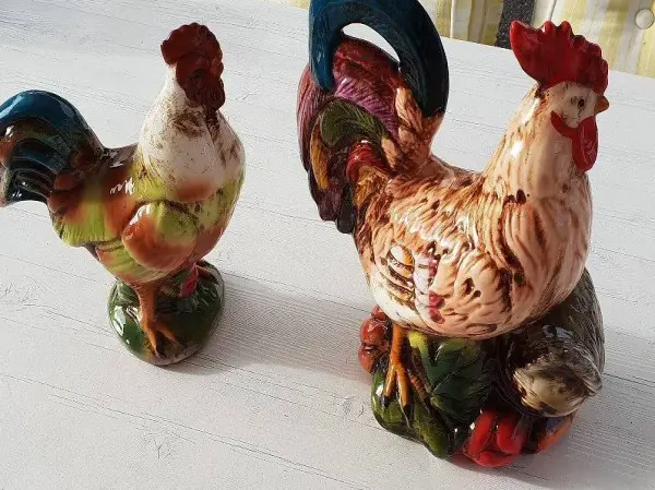 Gückel aus Porzelan in Konvolut