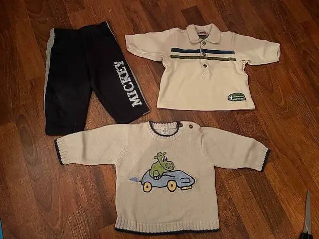 5-teiliges Kleider Set, Grösse 74