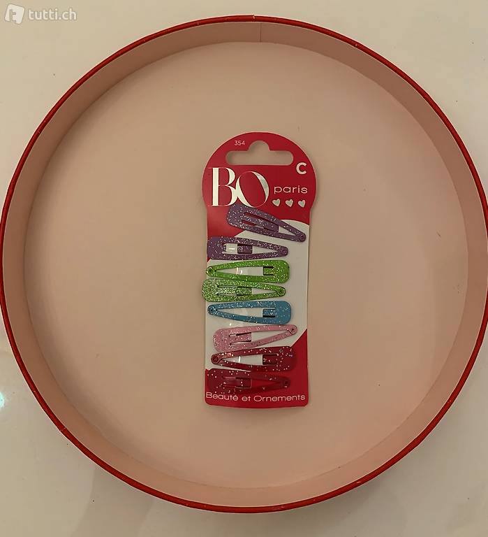 Haarspange Farbige Klammer Haarschmuck Wie NEU oder NEU