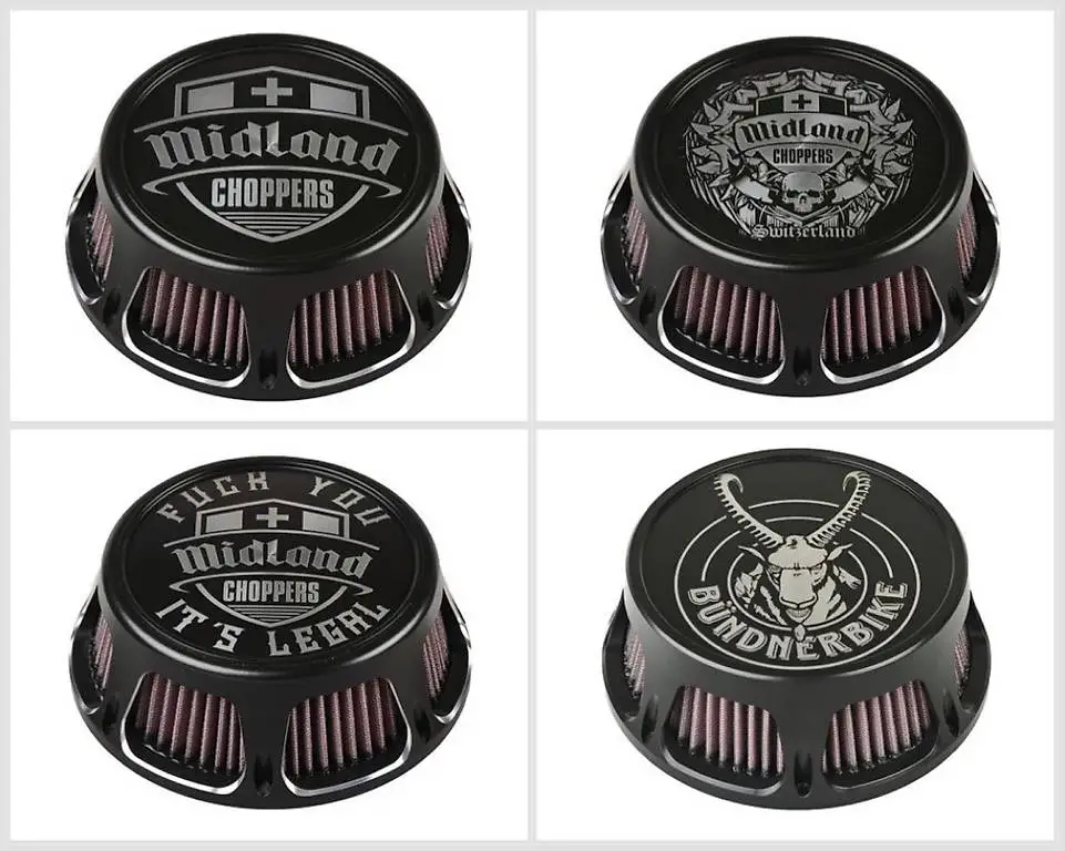 midland luftfilter für harley-davidson