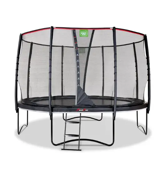 EXIT PeakPro Trampolin ø366cm - schwarz