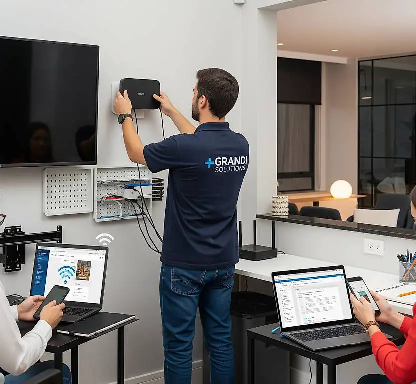 Tecnico multiservizi per prese, TV e Wi-Fi