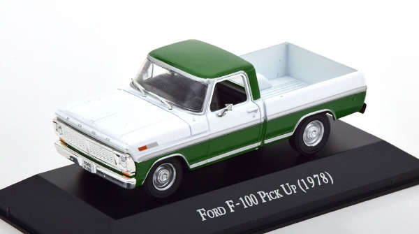 NEU: Ford F-100 Pick Up 1978 weiss / grün 1:43 von Altaya