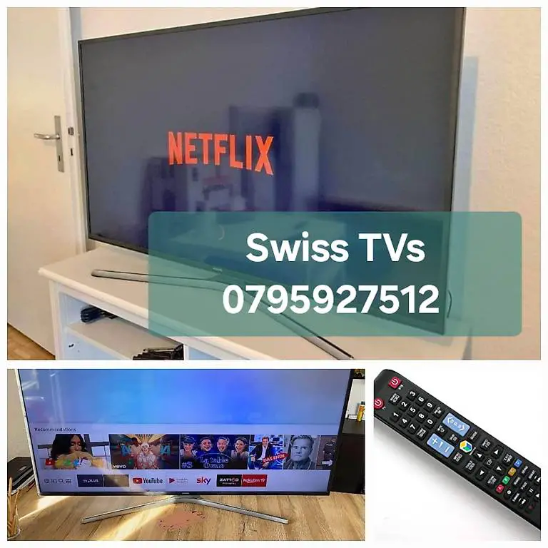 55 Zoll 140cm UHD 4K WIFI Fernseher Smart TV Samsung