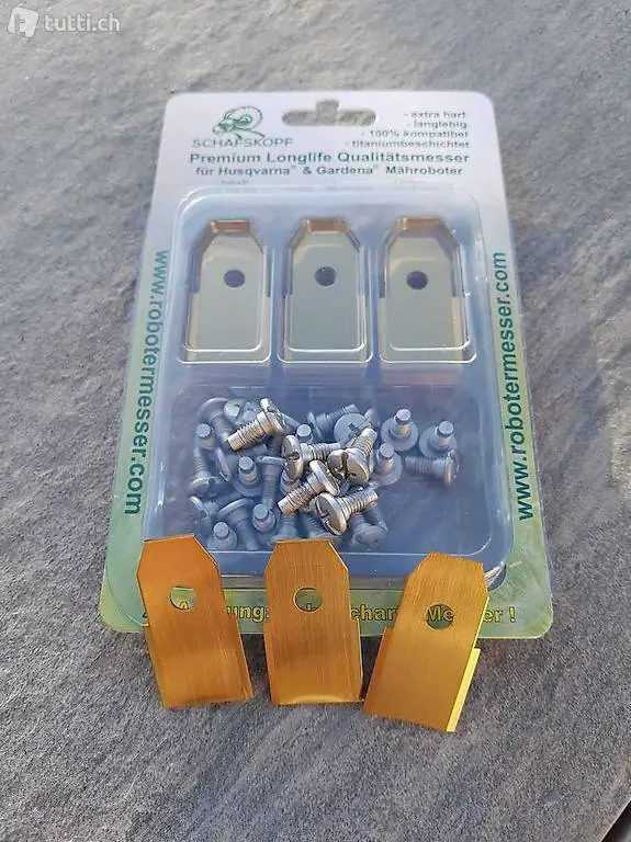 Ersatzmesser für Husqvarna Mähroboter