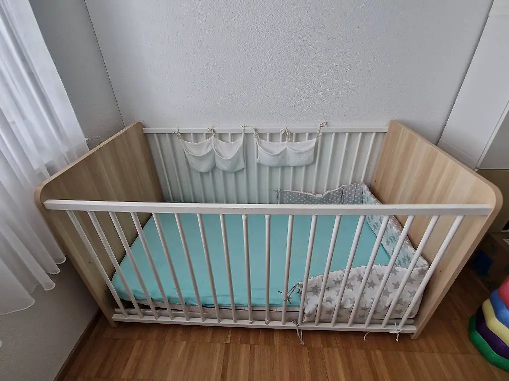 Babybett 140x70 einzeln oder zusammen
