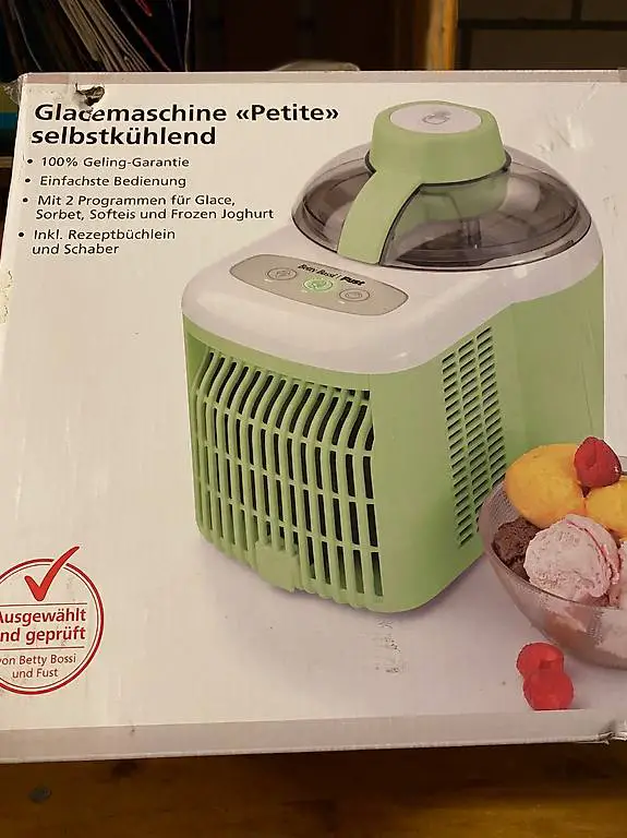 Glacemaschine mit Anleitung