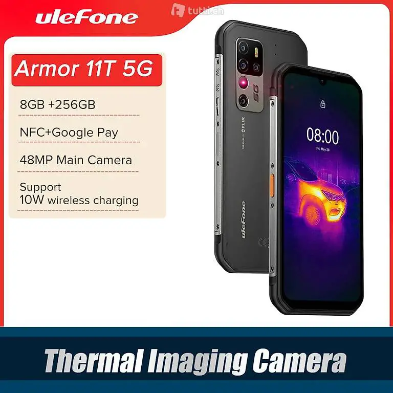  Ulefone Armor 11T 6.1" Android 11 5G 8GB+256GB Smartphone