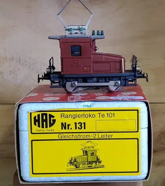Modelleisenbahn HAG Rangierlock H0 Gleichstrom Nr. 131