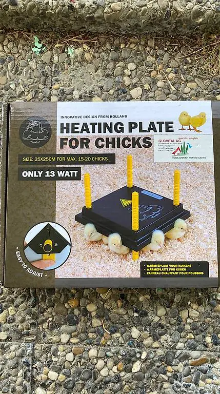 Wärmeplatte für Küken