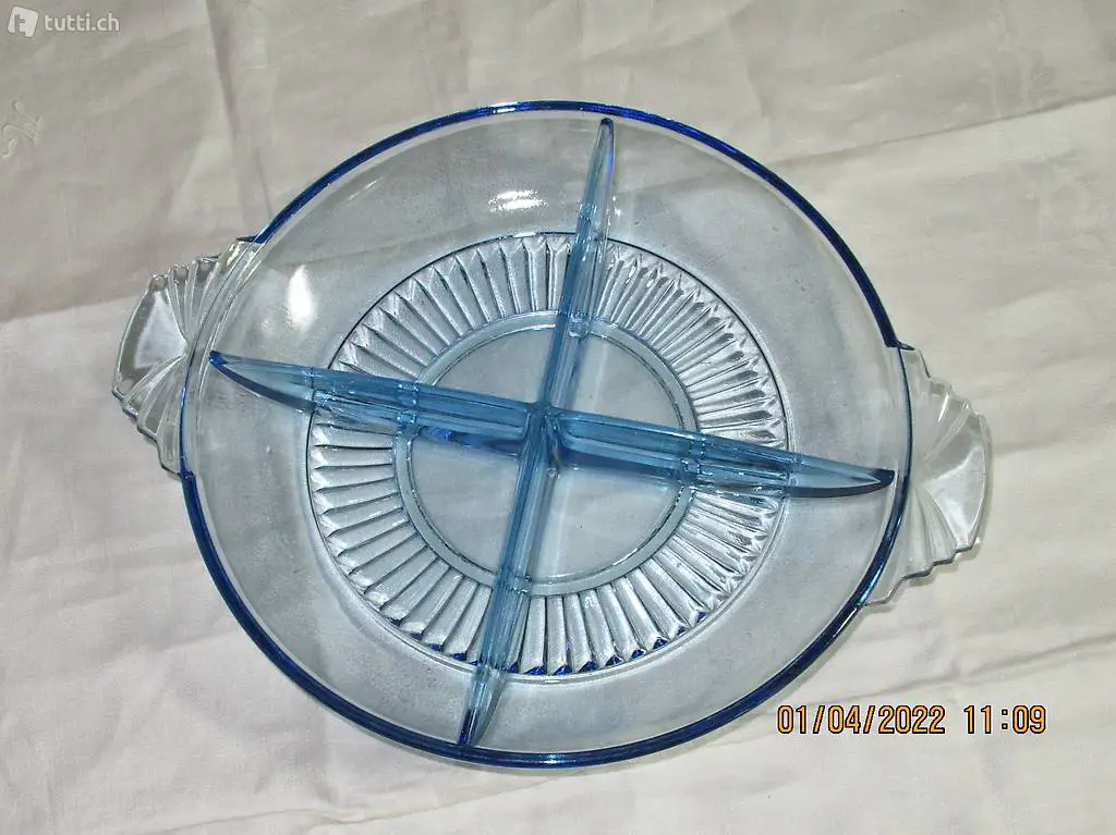 Salatteller, Servierplatte, HORS D`OEUVRE Teller