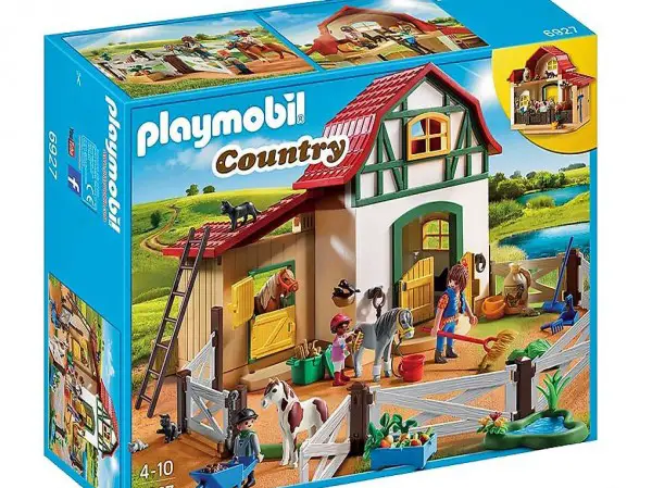  Kinderspielzeug Playmobil Country Ponyhof (6927)