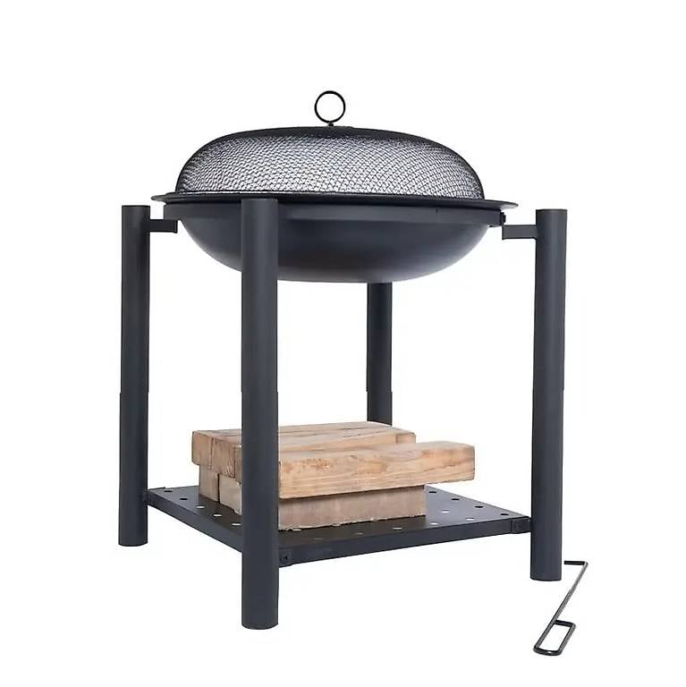 Feuerschale MARS mit Ablagefach Ø 51 cm