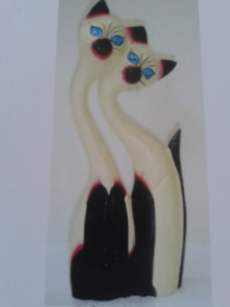 Zwillingskatzen (Handarbeit)