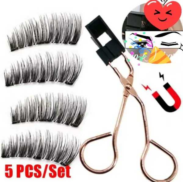 Wimpern mit Magnet