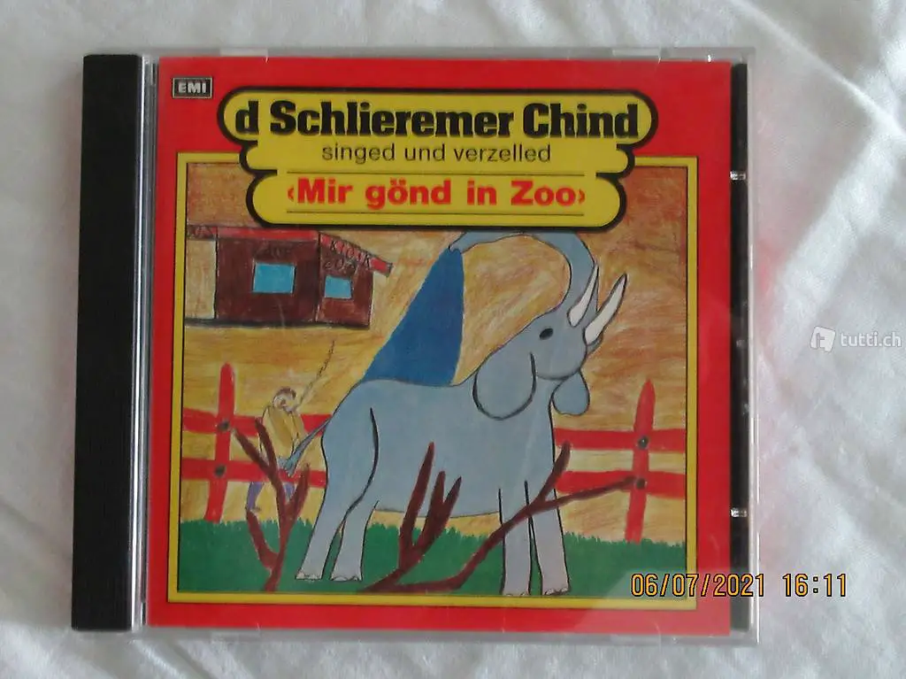 Mir gönd in Zoo, CD vo dä Schlieremär Chind, Cabaret Rotstif