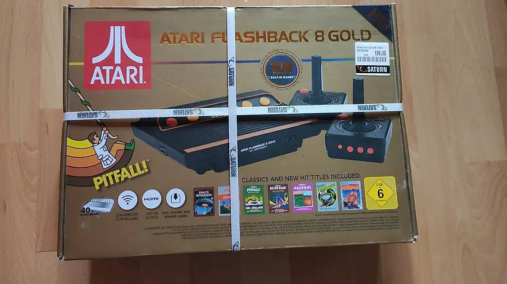 Atari Flashback 8 Gold HD Retro Konsole