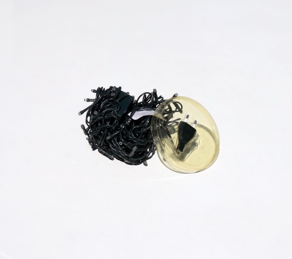 LED Lichterkette mit 100 weissen LEDs 10m