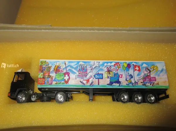 M.A.N. LKW LIMITIERTES CH SONDERMODEL HELVETIATOP ZUSTAN