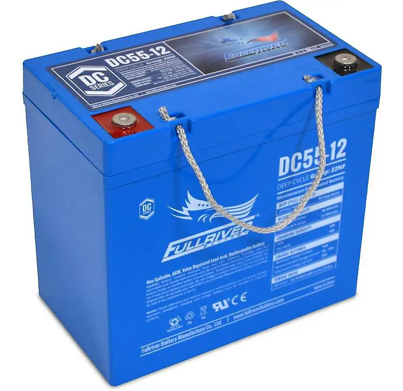 Deep Cycle Batterien Fullriver 12V 55Ah