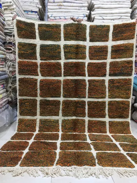 Tapis Mrirt d"exception Berbère Marocain 2m81 x 1m99