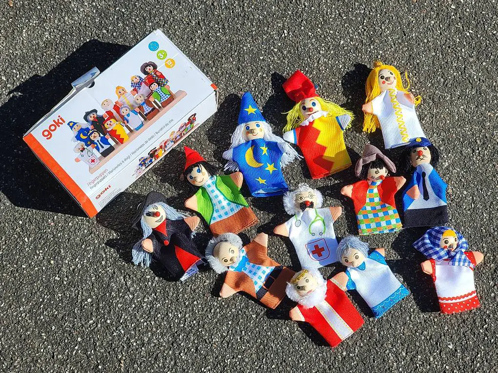 Goki Fingerpuppen unbespielt