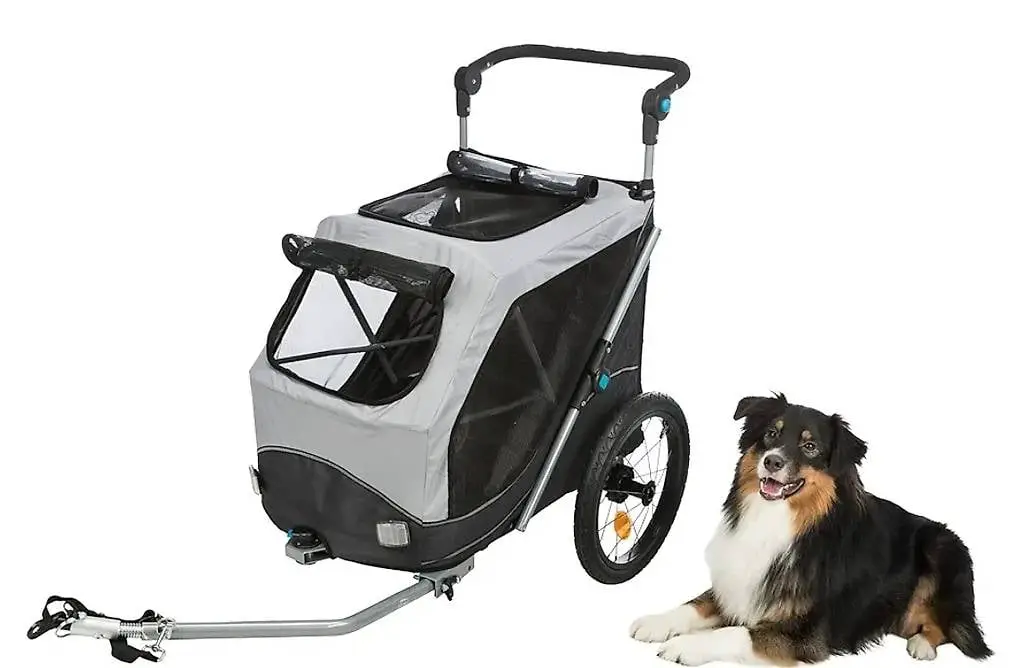Hundeanhänger für das Fahrrad 46 x 50 x 67 cm
