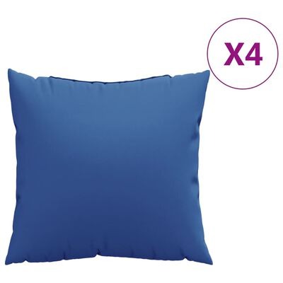  vidaXL Sofakissen 4 Stk. Königsblau 50x50 cm SKU:360391