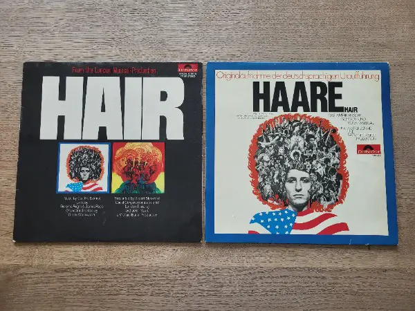 hair // haare - 2 vinyl lp"s - 1968