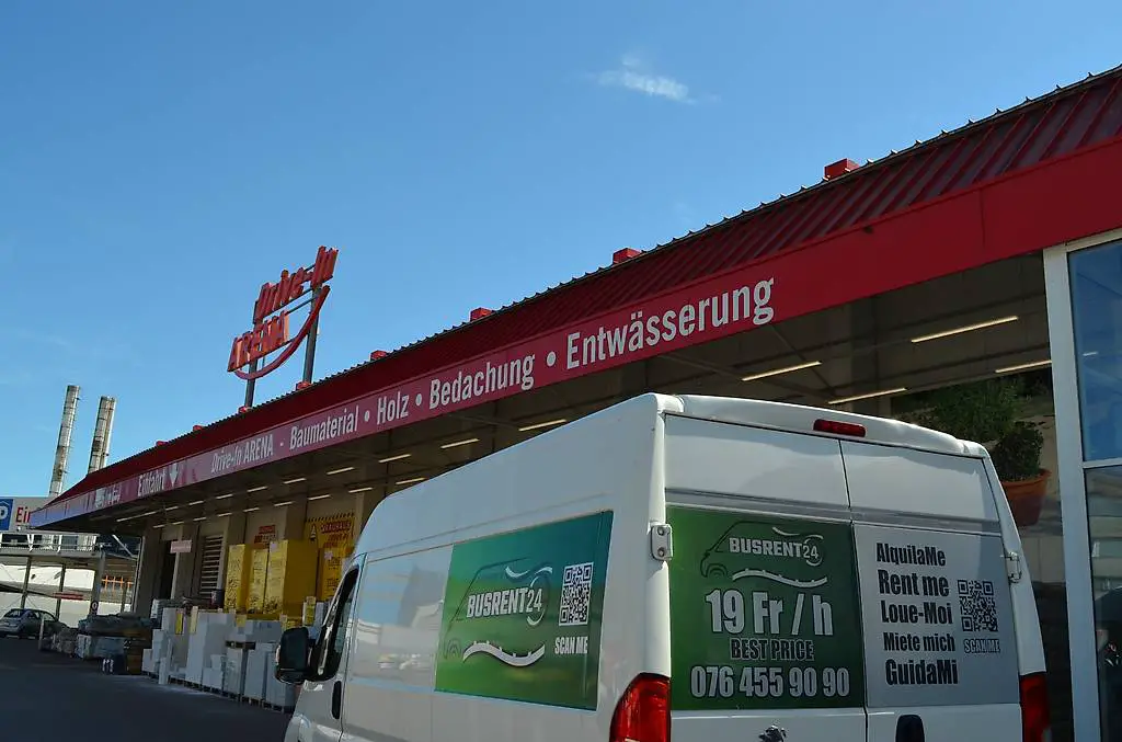 Günstiger Kleintransporter nähe Spreitenbach ab 19Fr./h