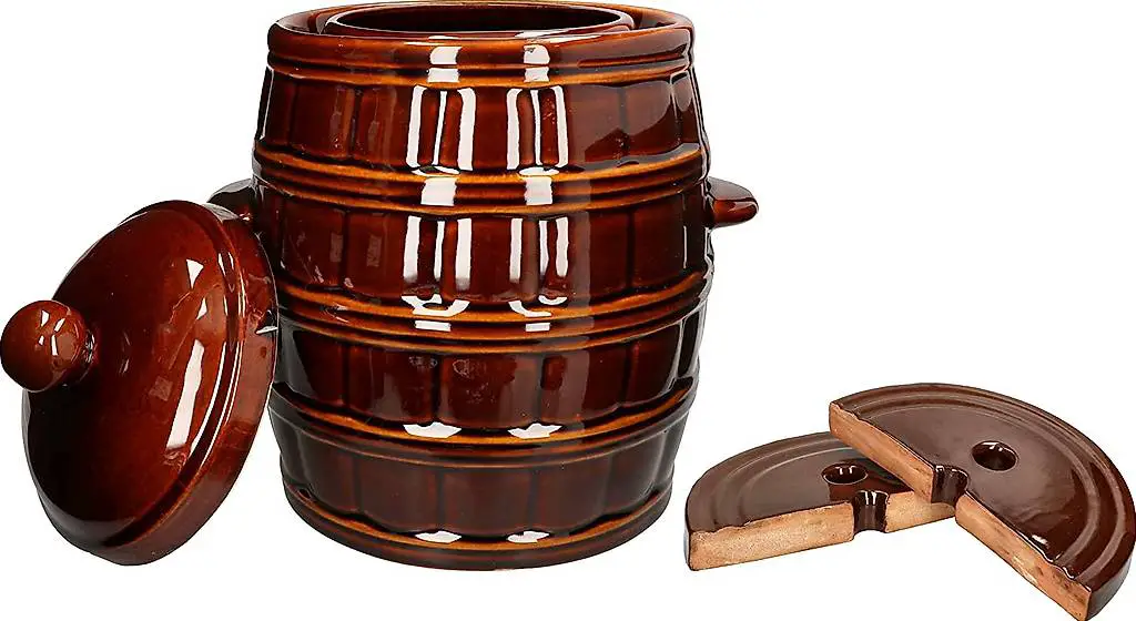 Gärtopf Tontopf Hermetisch