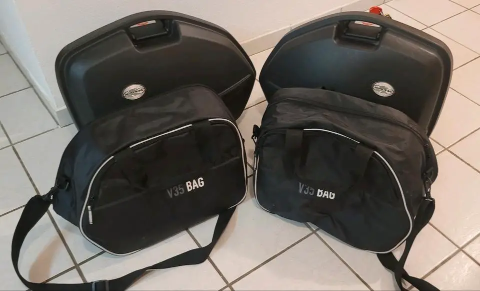 Givi / Kappa Motorradkoffer mit Innentaschen V35