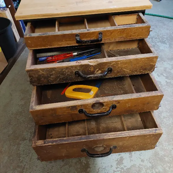 Schubladenstock Werkzeug