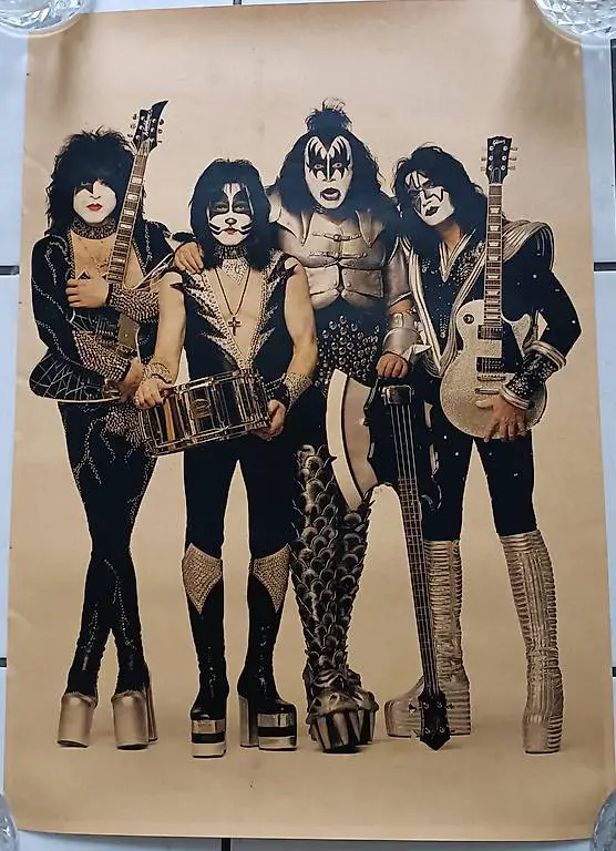 kiss poster a3