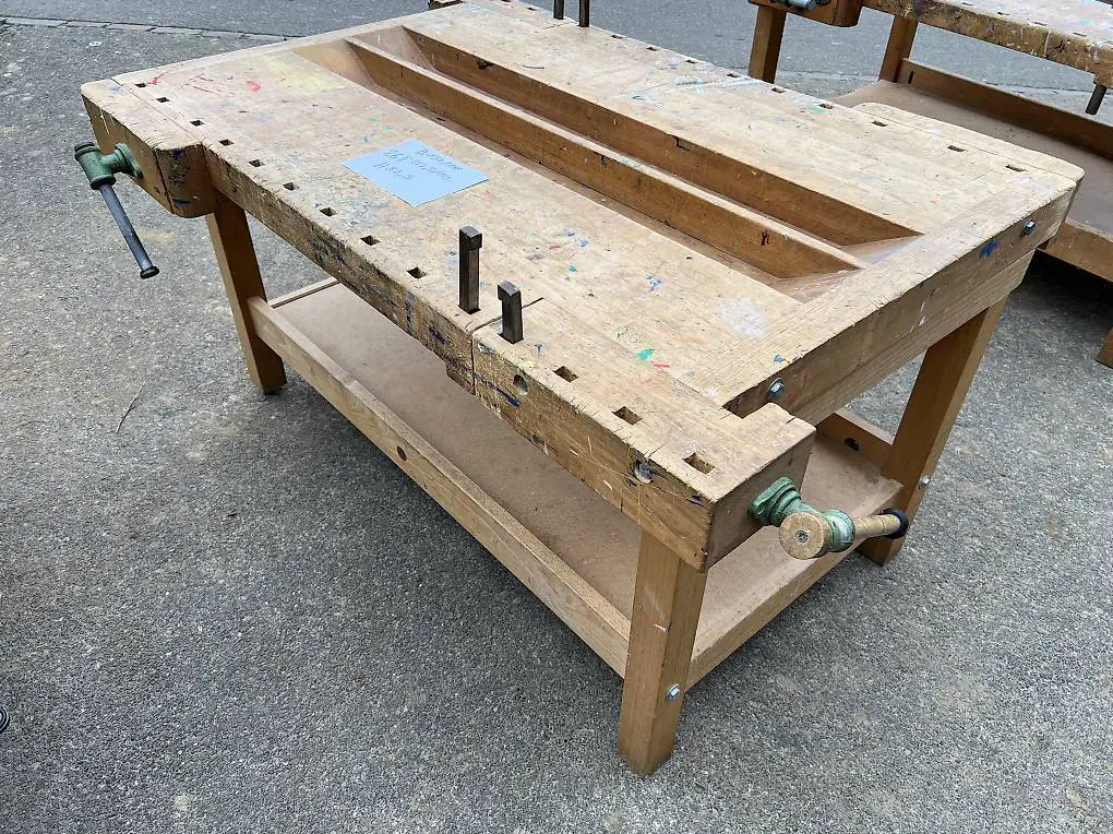 Hobelbank Nr 26 Werkbank, Doppelhobelbank