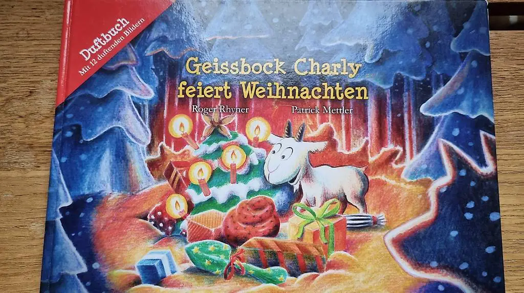 Geissbock Charly feiert Weihnachten inkl.Versand