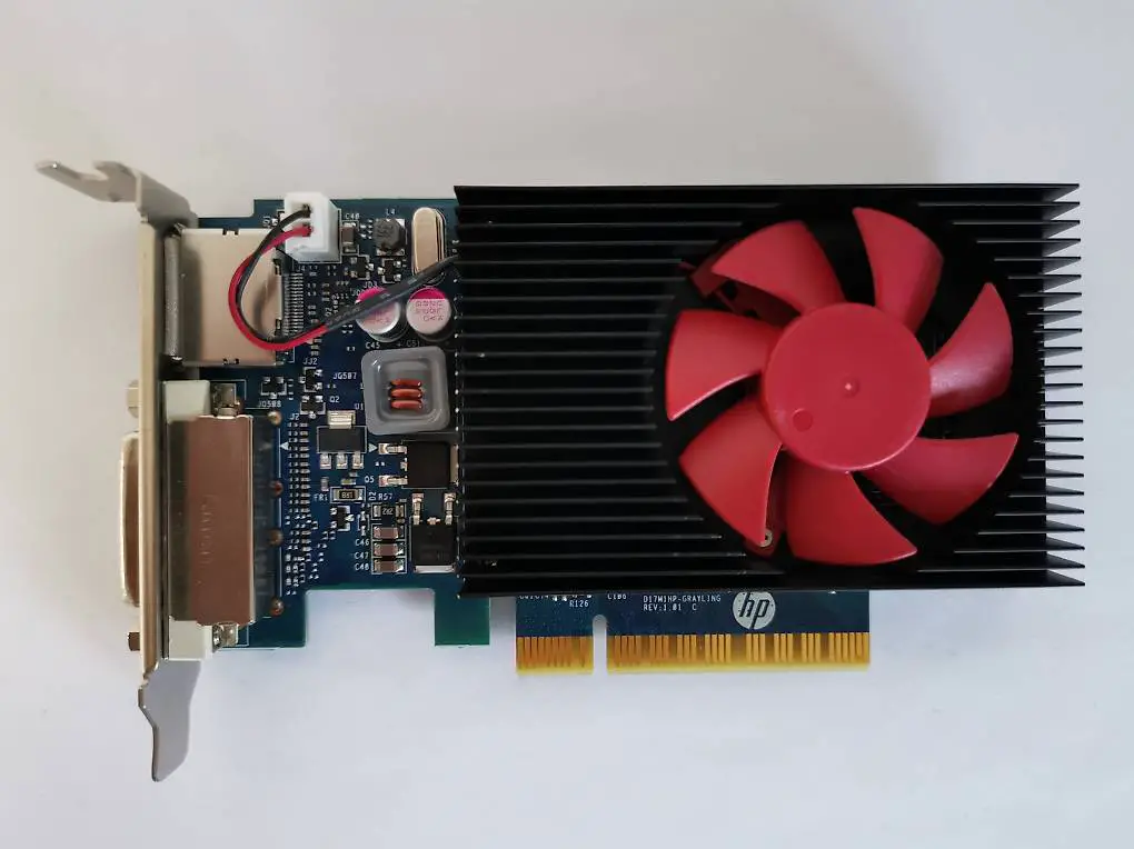 nvidia gt730 2gb ddr3 grafikkarte (822349-001)