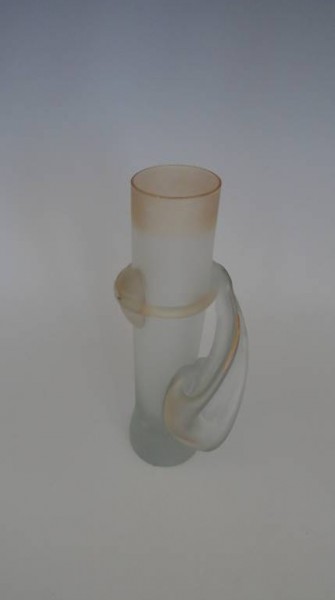  Vase Glas, handgefertigt Galerie Ambiente